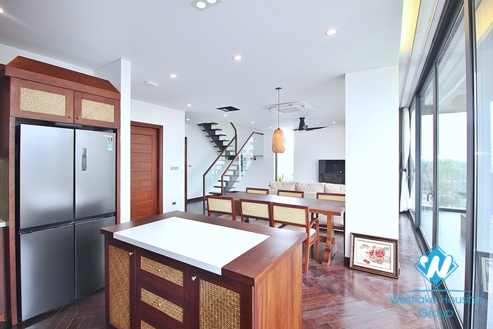 A brand new duplex 3 bedroom apartment in Dang thai mai, Tay ho